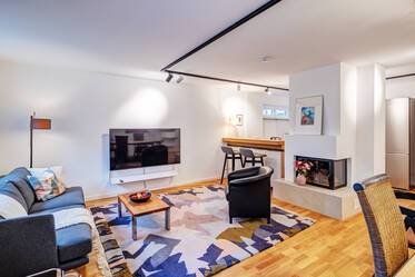 Chic appartement avec jardin à louer à Trudering