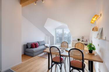 Appartement mansardé moderne à louer