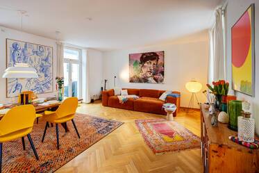 Appartement style maisonnette meublé à Schwabing-West