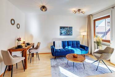 Appartement avec jardin beau et meublé à Altperlach