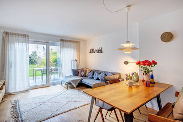 Maison mitoyenne lumineuse et idéale pour une famille à Harlaching