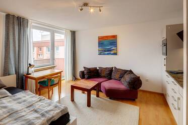 Appartement meublé ensoleillé avec vue panoramique et internet