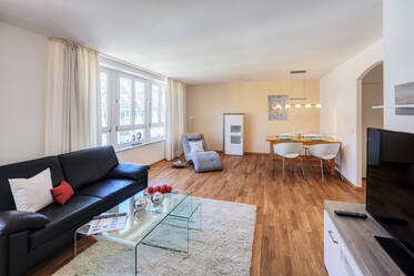 Appartement meublé dans un style moderne, situé en plein cœur du quartier de Maxvorstadt 