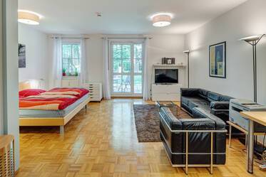 Spacieux appartement d&#039;une pièce à Harlaching