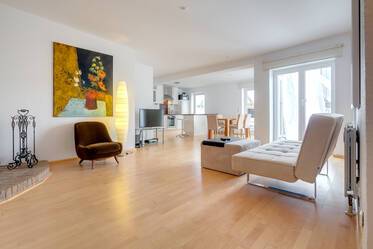 Appartement avec terrasse sur le toit très beau et meublé à Lehel