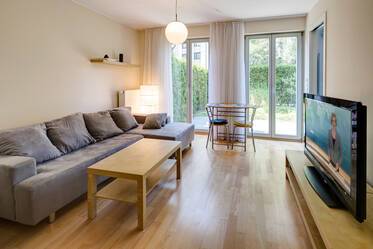 Appartement avec jardin très beau et meublé à Au-Haidhausen