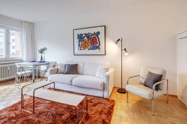 Près de Rotkreuzplatz : appartement avec balcon