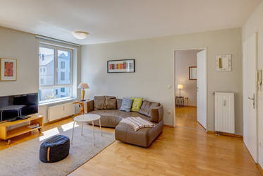 Munich-Maxvorstadt : bel appartement 2 pièces joliment meublé 