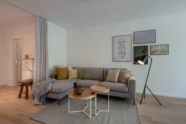 Au Münchner Freiheit : Appartement meublé de 2 pièces