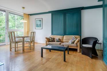 Obermenzing, bon emplacement : Appartement meublé de 2 pièces