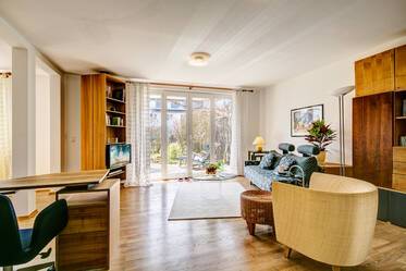 Appartement avec jardin beau et meublé à Haar