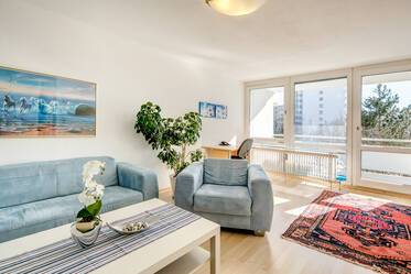 Appartement 3 pièces ensoleillé avec balcon