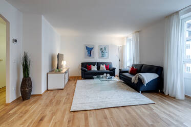 Maxvorstadt : Appartement lumineux de 3 pièces avec deux chambres