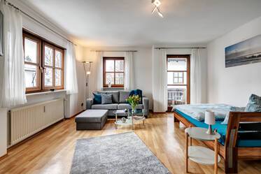 Spacieux appartement d&#039;une pièce avec cuisine séparée