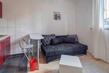 Appartement souterrain meublé à louer à Giesing