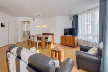 Près de Münchner Freiheit : Appartement 3 pièces spacieux et meublé
