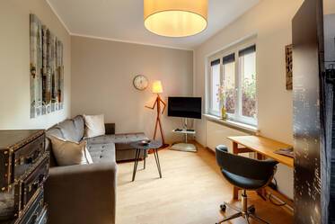 Appartement lumineux situé directement au bord des prairies de l'Isar