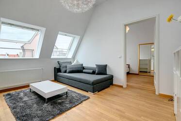 Appartement sous les toits très beau et meublé à Neuhausen