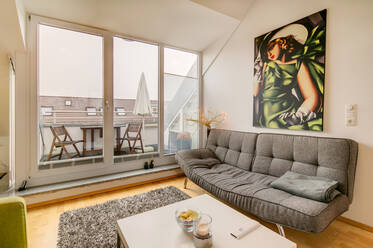 Appartement avec terrasse sur le toit très beau et meublé à Untermenzing