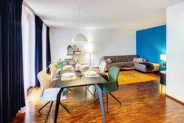 Appartement moderne de 2 pièces avec grand balcon