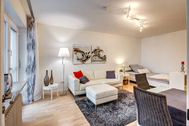 Appartement meublé avec goût à louer à Schwabing