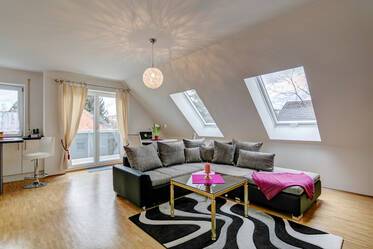 Appartement meublé au dernier étage avec une seule place de parking