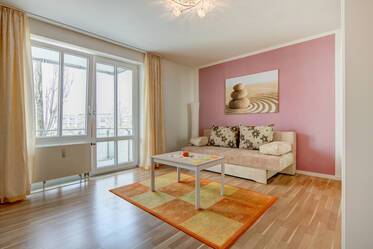 Appartement confortable d'une pièce à proximité de l'U-Bahn U2/U7