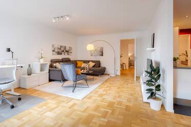 Spacieux appartement meublé de 2 pièces avec balcon 