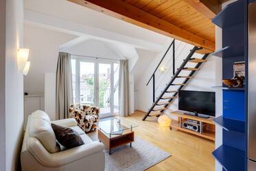 Appartement style maisonnette très beau et meublé à Neuhausen