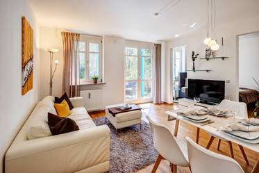 Appartement avec jardin très beau et meublé à Haar
