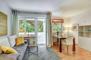Munich Bogenhausen : Appartement meublé avec balcon