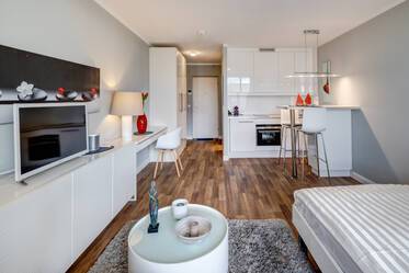 Lumineux appartement d'une pièce bien situé à Munich-Schwabing