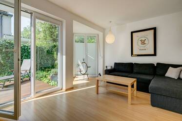 Maison mitoyenne belle et meublée à Obermenzing