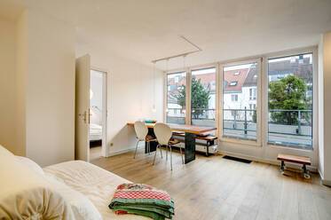 Appartement avec terrasse sur le toit beau et meublé à Giesing
