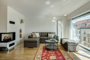 Appartement haut de gamme sur deux niveaux au-dessus des toits de Munich