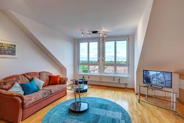 Appartement sous les toits mobilier attrayant à Laim