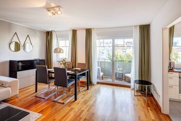 Situation idéale : location d&#039;un appartement moderne de 2 pièces