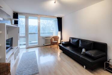 Appartement meublé avec forfait internet et balcon ensoleillé