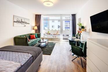 Gärtnerplatzviertel : Appartement meublé d&#039;une pièce avec balcon