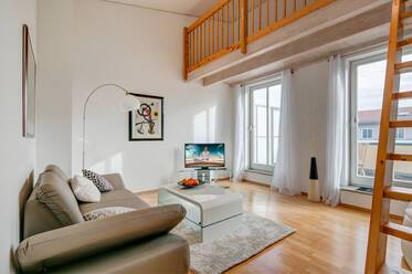 Appartement avec terrasse sur le toit très beau et meublé à Haar