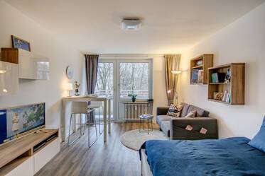 Près de l&#039;Isar et du jardin anglais : Charmant appartement d&#039;une pièce