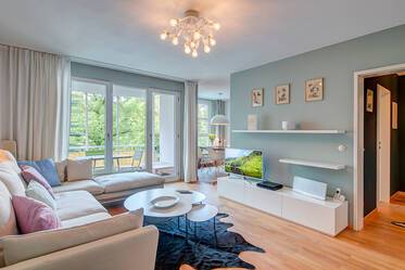 Appartement de luxe, très beau et meublé à Nymphenburg-Gern