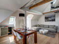 appartement avec mezzanine München Schwabing (rechts der Leopoldstraße) 02 salon 10012