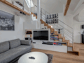 appartement avec mezzanine München Schwabing (rechts der Leopoldstraße) 05 salon 10012