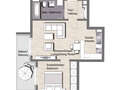 appartement München Moosach 01 plan d'étage 10026
