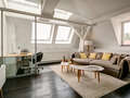 appartement sous les toits München Schlachthofviertel 01 salon 10128