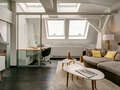 appartement sous les toits München Schlachthofviertel 02 bureau 10128