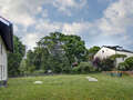 appartement sous les toits Gräfelfing 02 jardin commun 10636