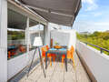 appartement München Neuhausen 01 terrasse sur le toit 10865