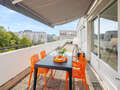 appartement München Neuhausen 02 terrasse sur le toit 10865